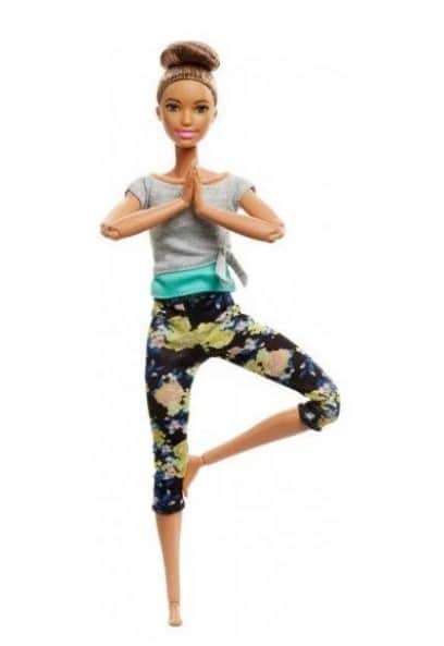 Кукла Barbie Безграничные движения Йога Шатенка, 29 см, FTG82