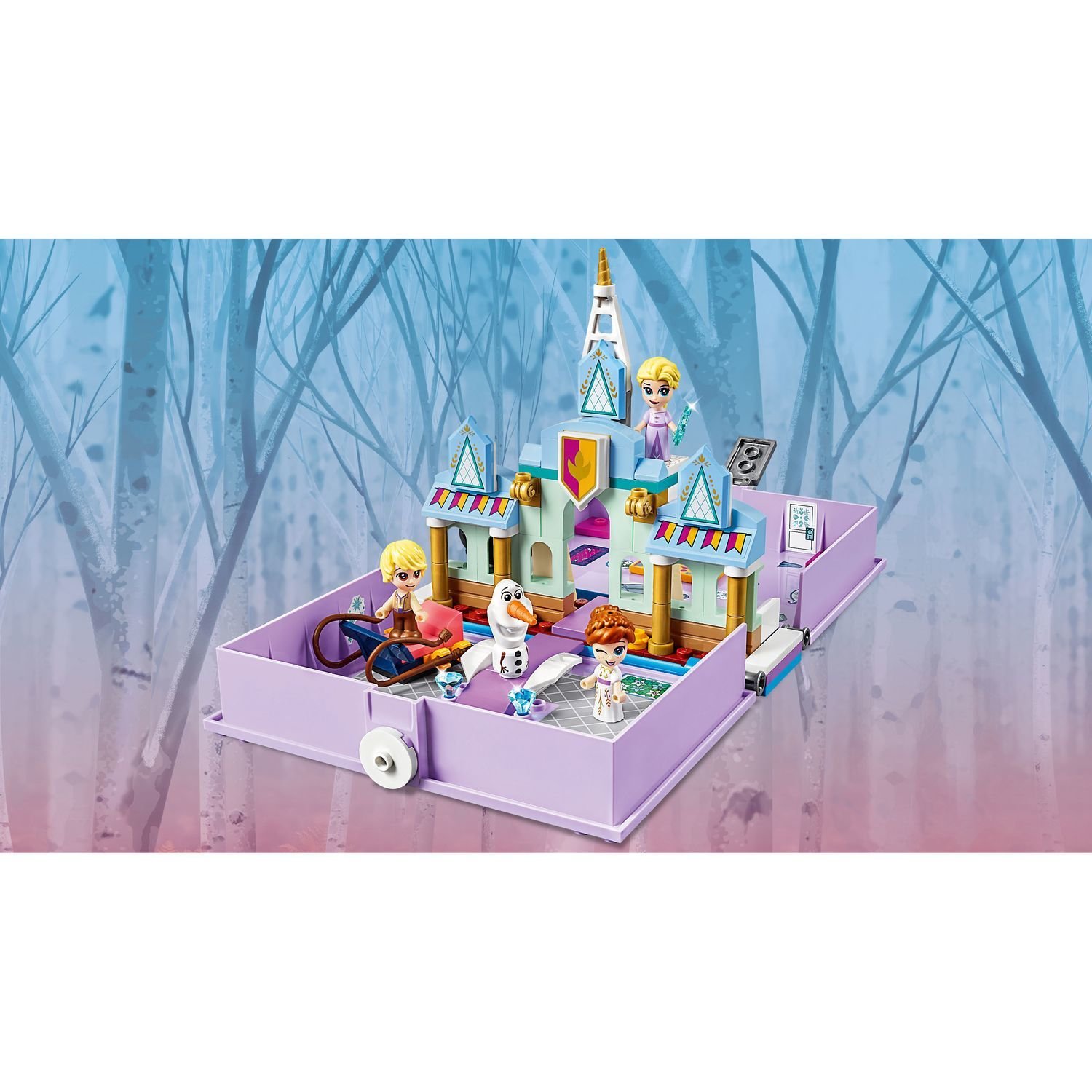 Конструктор LEGO Disney Frozen II 43175 Книга сказочных приключений Анны и Эльзы