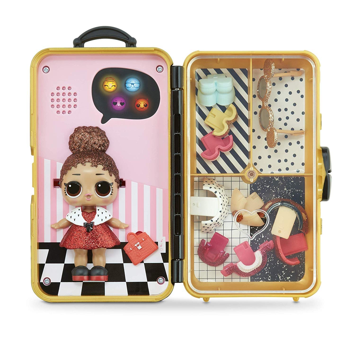 Набор игровой L.O.L. Surprise! чемоданчик с куклой Золотой 560456E7C