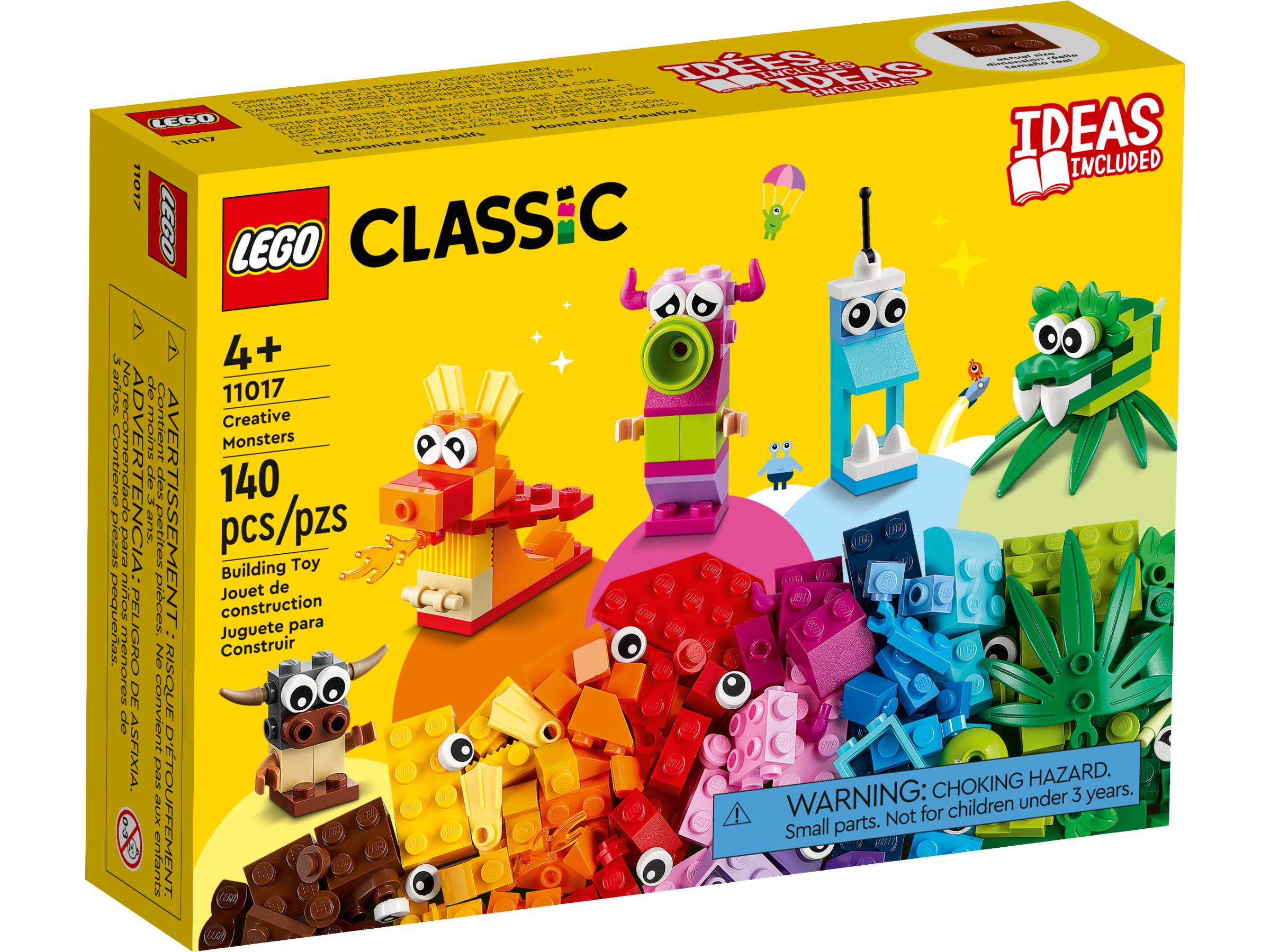 Конструктор Lego Classic 11017 Творческие монстры