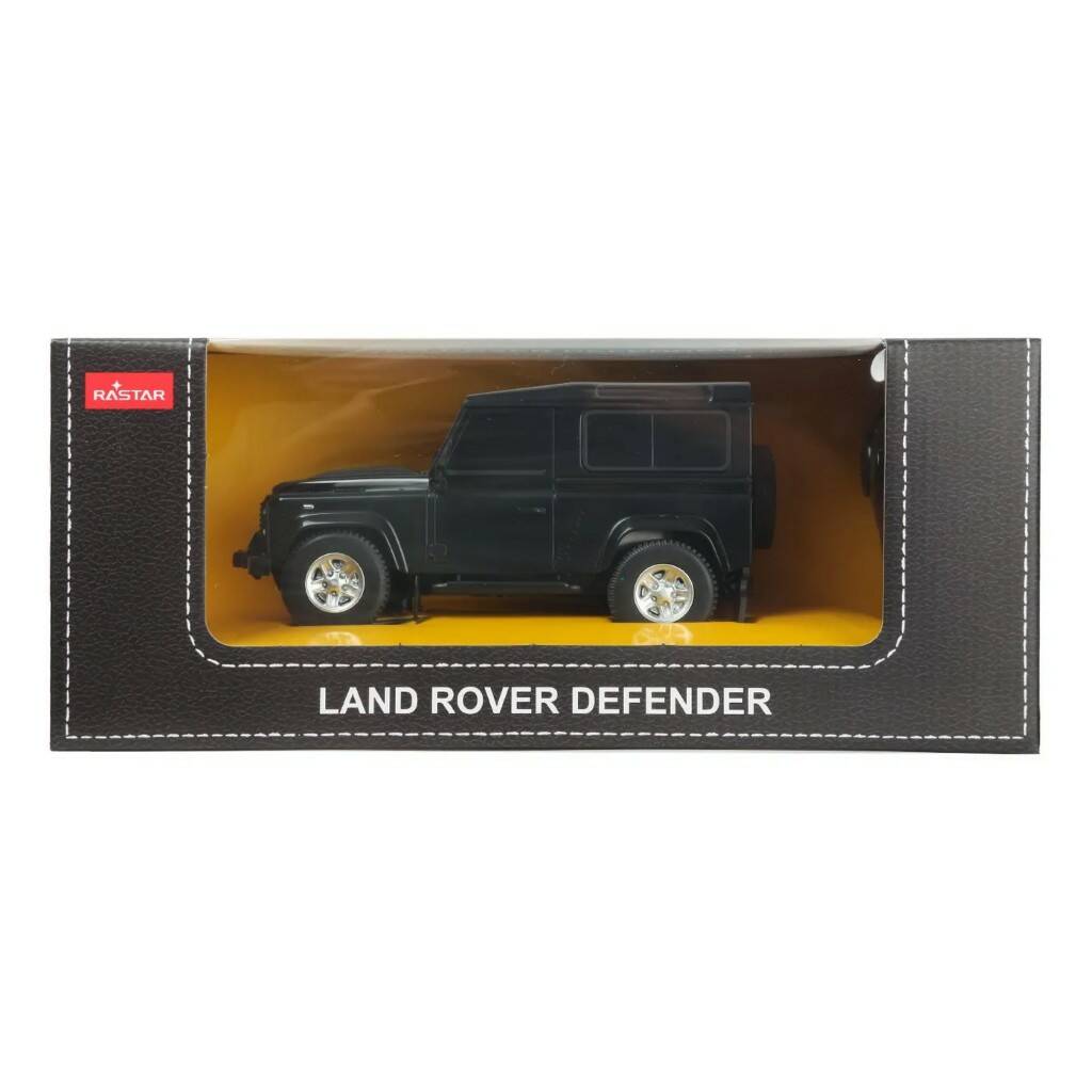 Машина Rastar РУ 1:24 Land Rover Defender Черная 78500-B