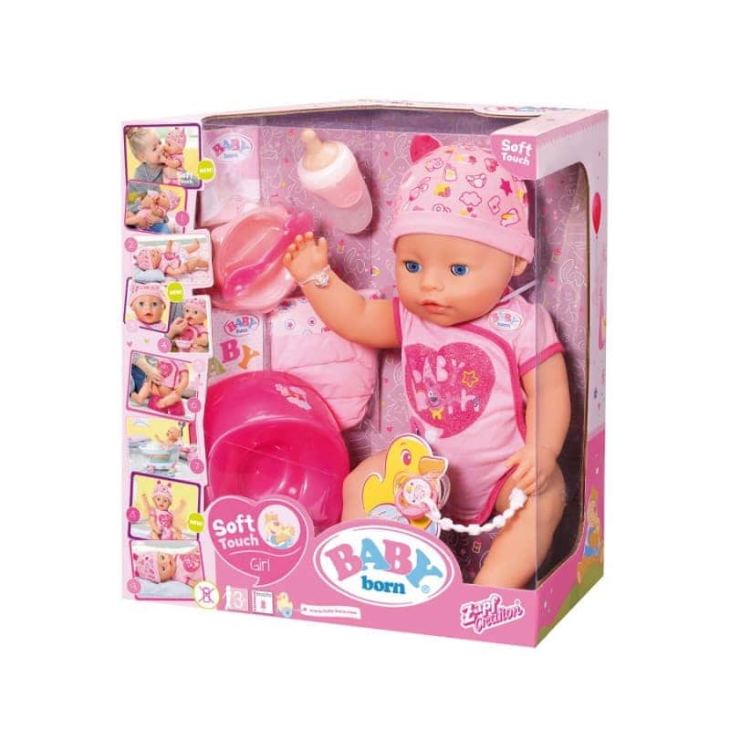 Интерактивная кукла Zapf Creation Baby Born Soft Touch 825-938