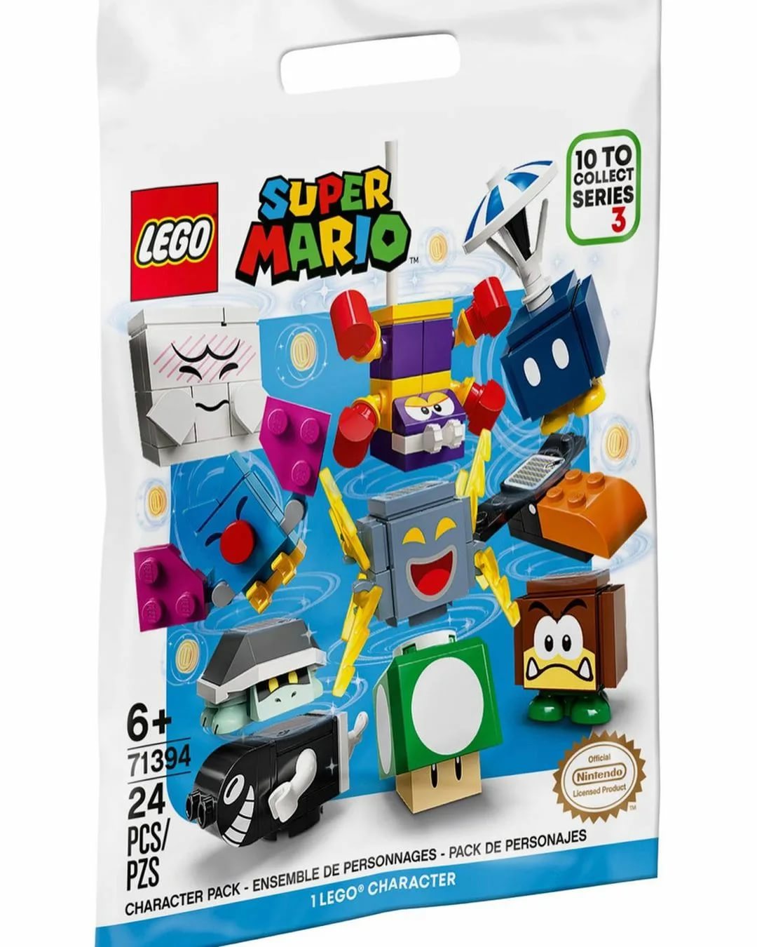 Конструктор LEGO Super Mario 71394 Фигурки персонажей: серия 3