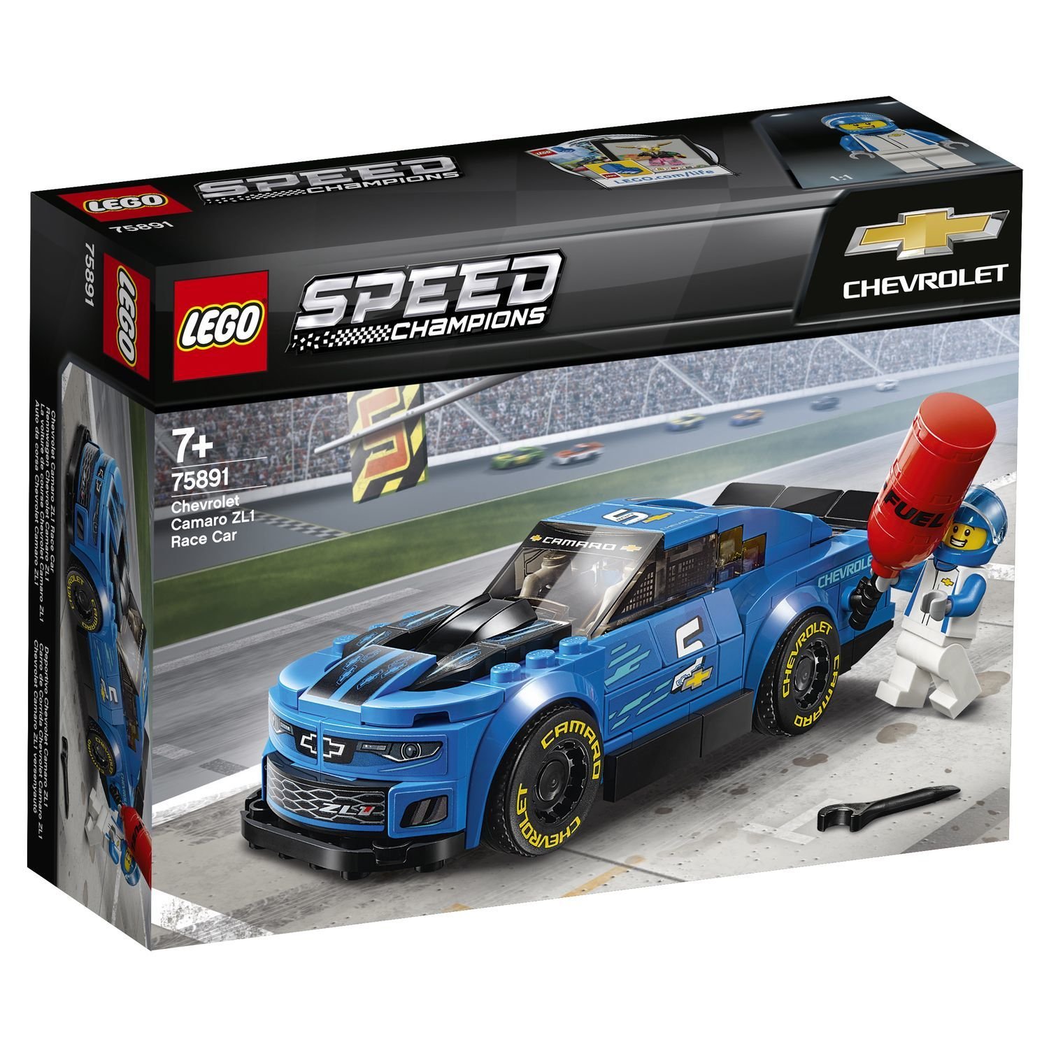 Конструктор LEGO Speed Champions 75891 Шевроле Камаро ZL1