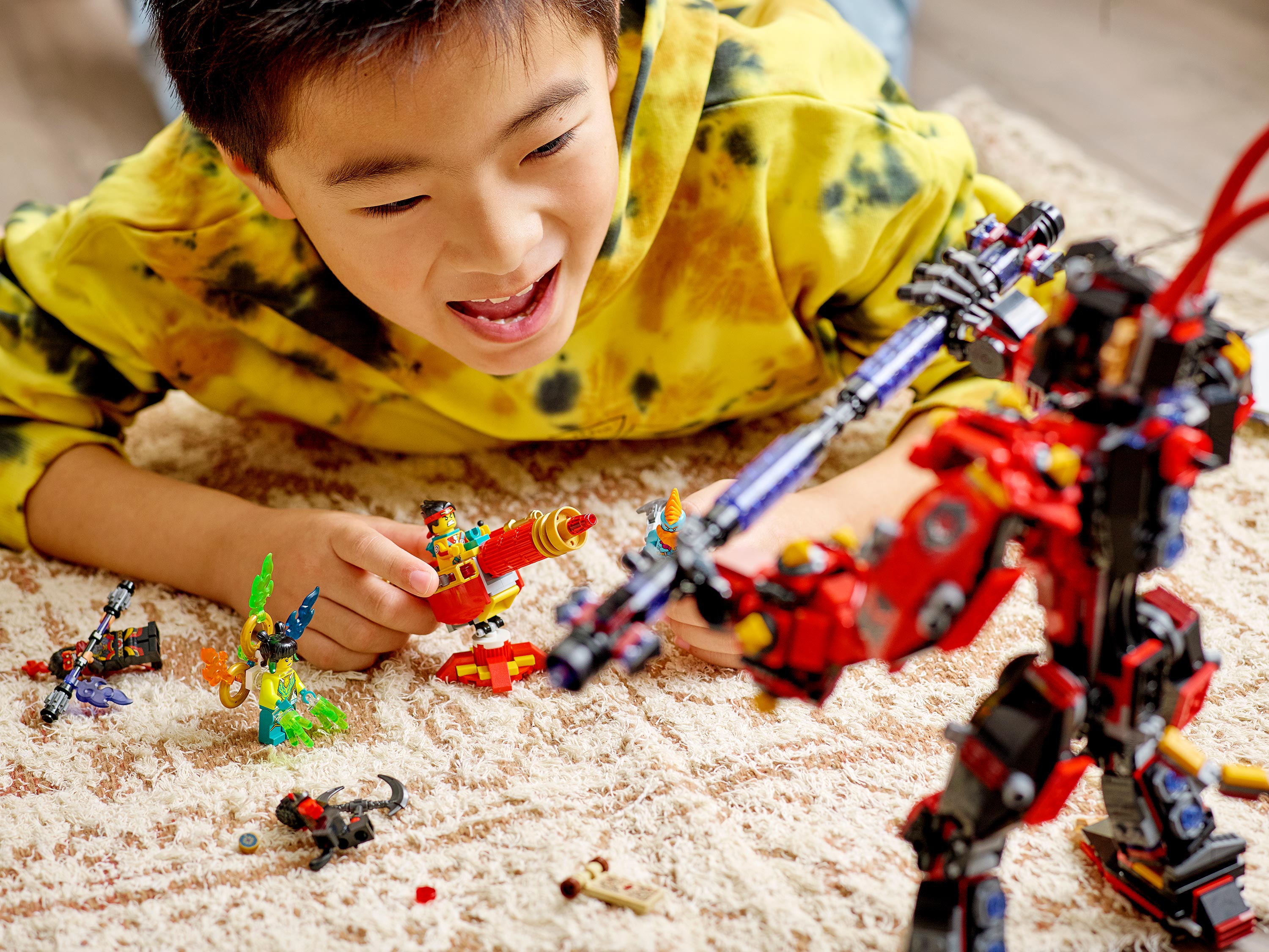 Конструктор LEGO Monkie Kid 80033 Злой Робот Макаки