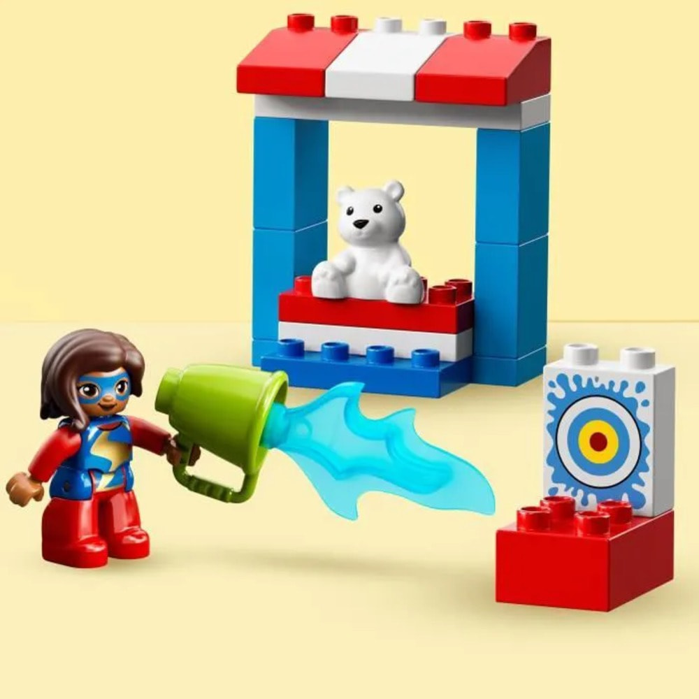 Конструктор LEGO DUPLO 10963 Человек-паук и его друзья: приключения на ярмарке