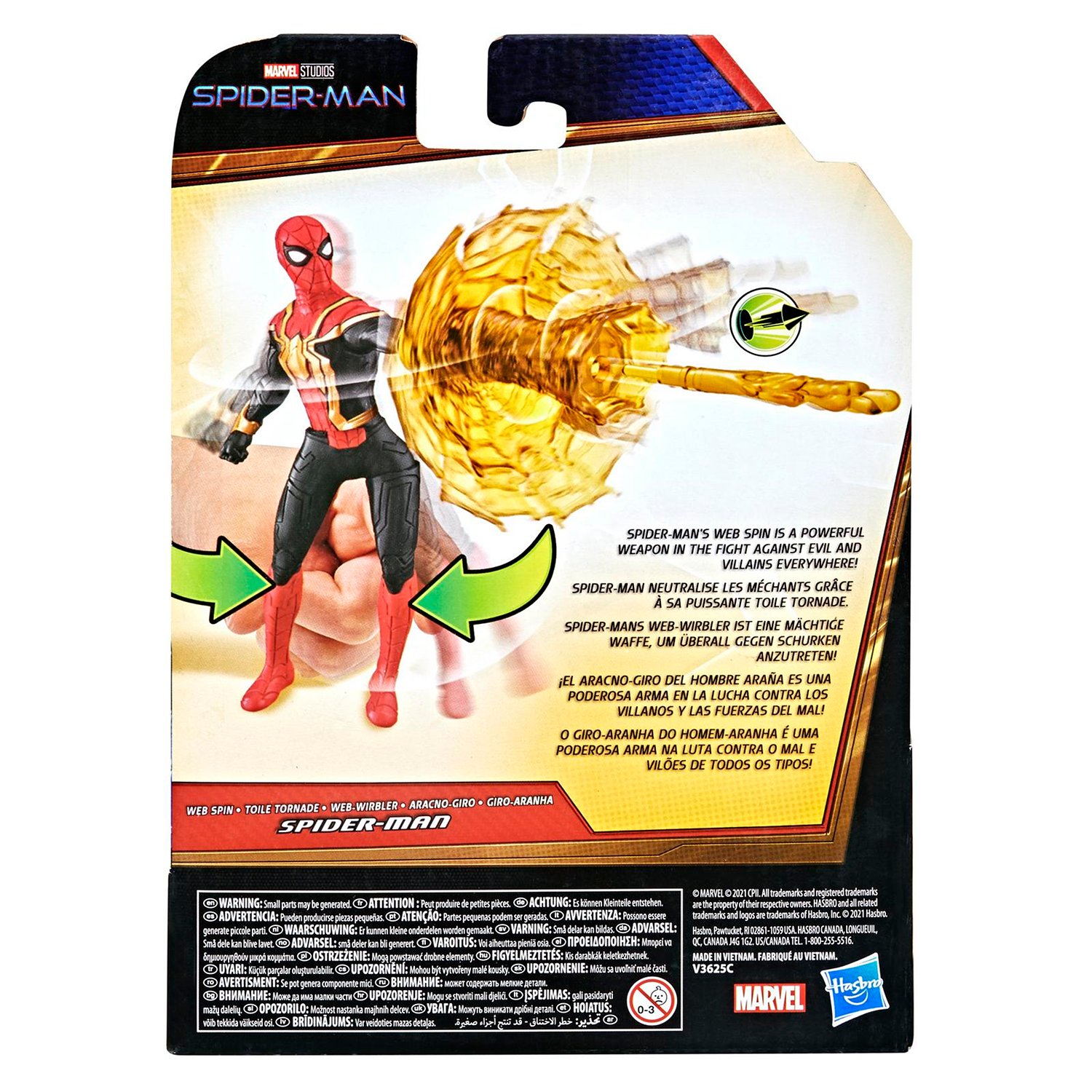 Фигурка Spider-man Человек-паук Шпион Делюкс с аксессуарами F19175X0