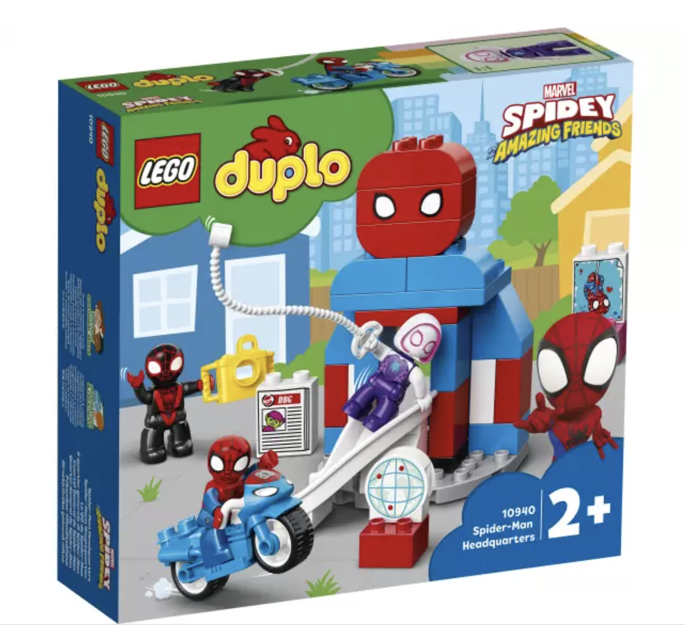 Конструктор LEGO Duplo 10940 Штаб-квартира Человека-паука