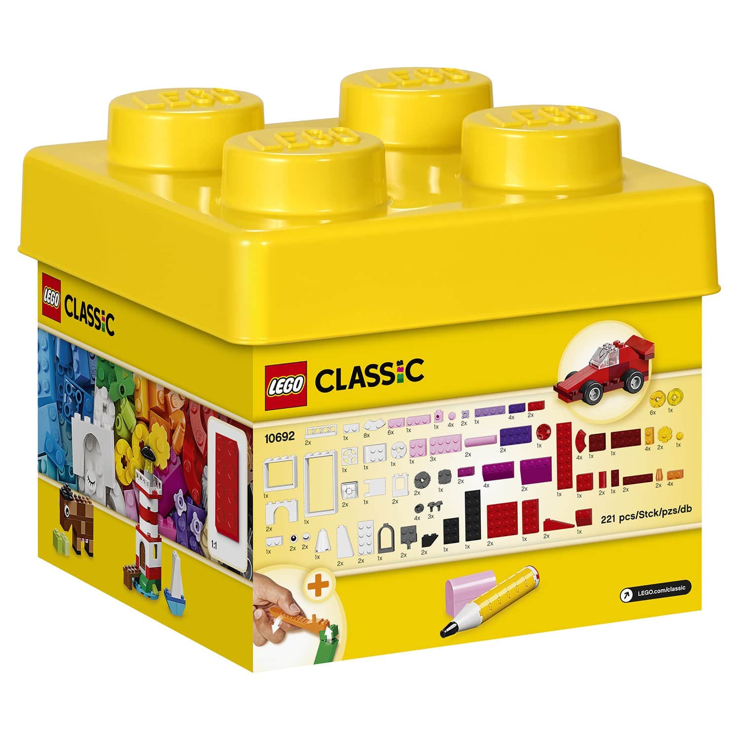 Конструктор LEGO Classic 10692 Творческие кирпичики