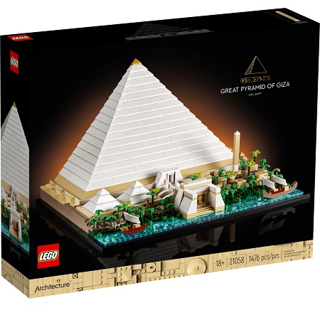 Конструктор LEGO Architecture 21058 Великая пирамида Гизы
