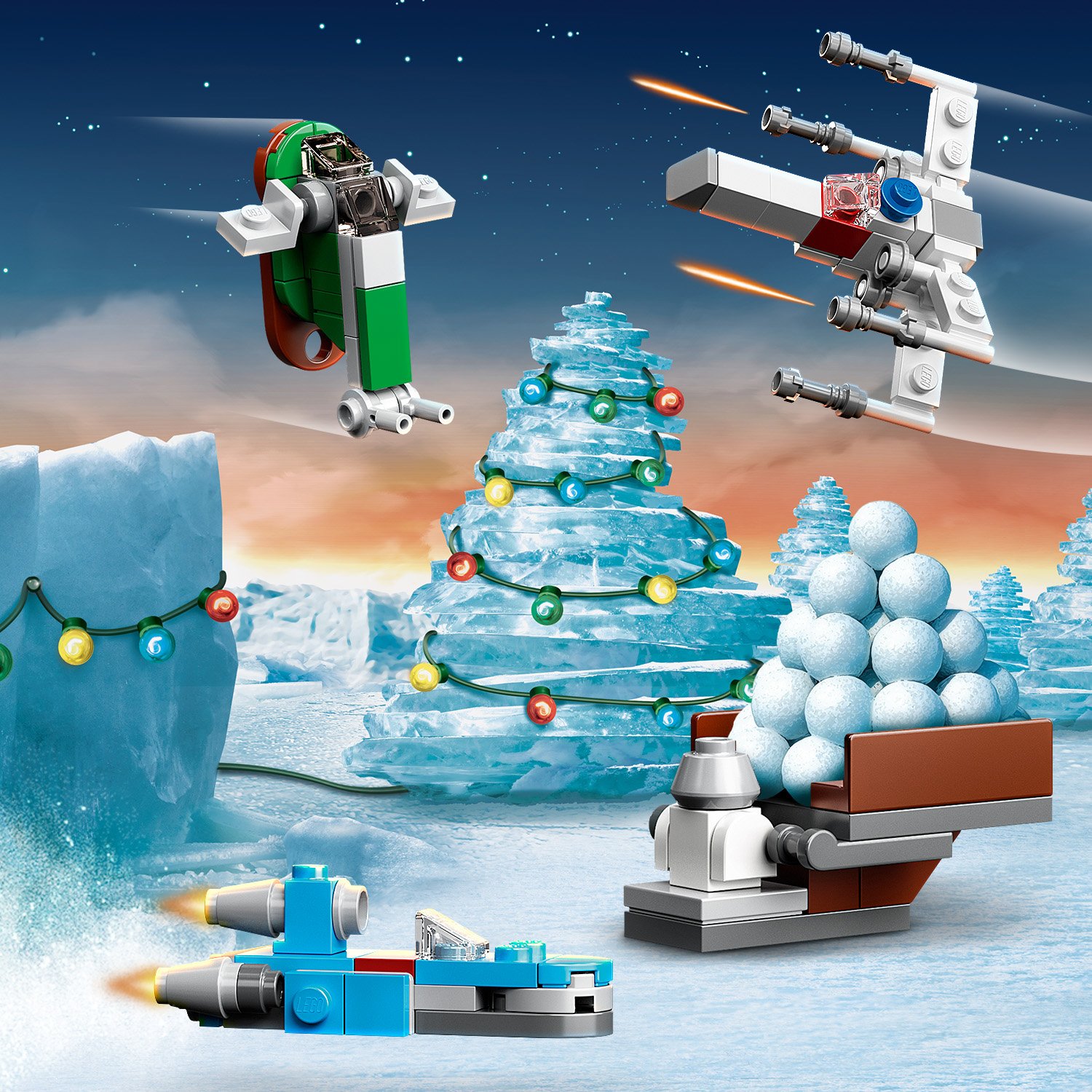 Конструктор LEGO 75307 Star Wars Новогодний Advent календарь