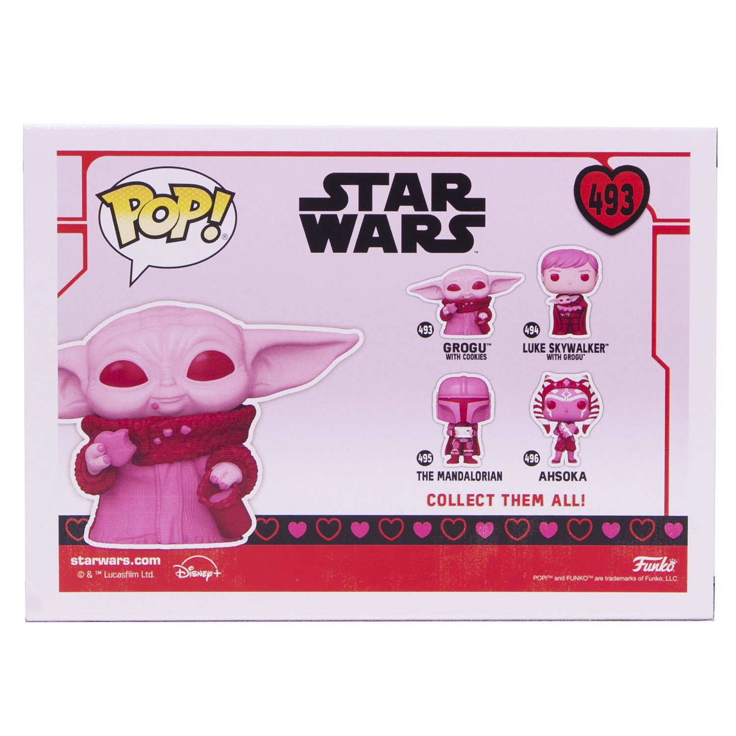 Игрушка Funko Star Wars Valentines Grogu with Cookies 60124 Fun25492125