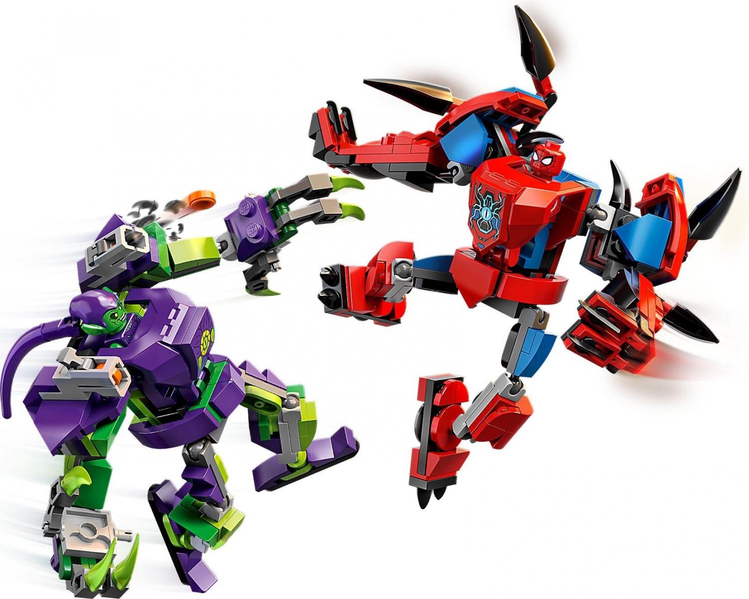 Конструктор LEGO Super Heroes 76219 Битва Человека-паука и робота Зеленого гоблина