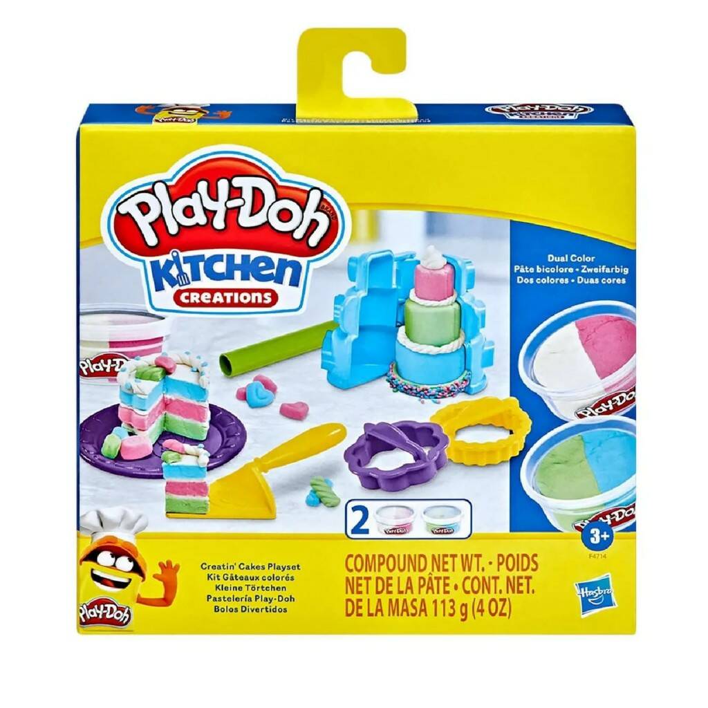 Набор игровой Play-Doh Масса для лепки Печем торты F47145L0