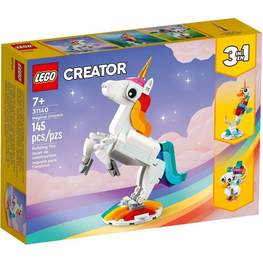 Конструктор LEGO Creator 3-in-1 Волшебный единорог 31140