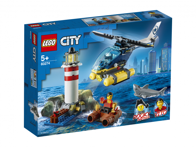 Конструктор LEGO City 60274 Морская полиция: захват на маяке