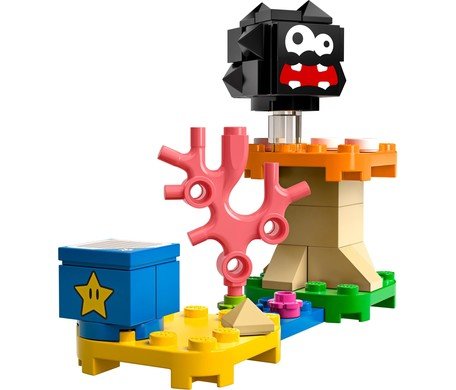 Конструктор LEGO Super Mario 30389 Дополнительный набор «Лохматик и гриб-платформа»