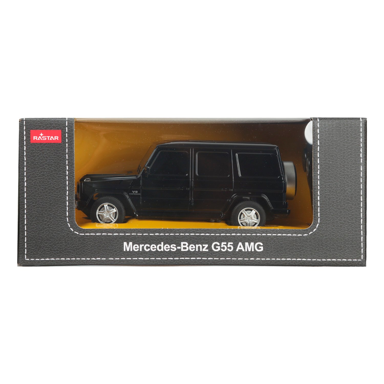 Машина Rastar РУ 1:24 Mercedes-Benz G55 Черная 30500-B