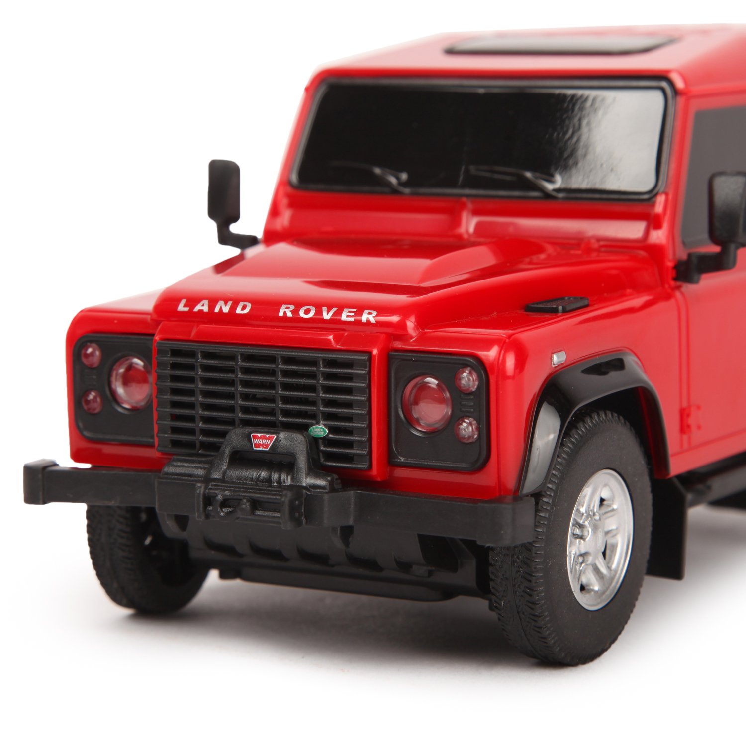 Машина Rastar РУ 1:24 Land Rover Defender Красная 78500