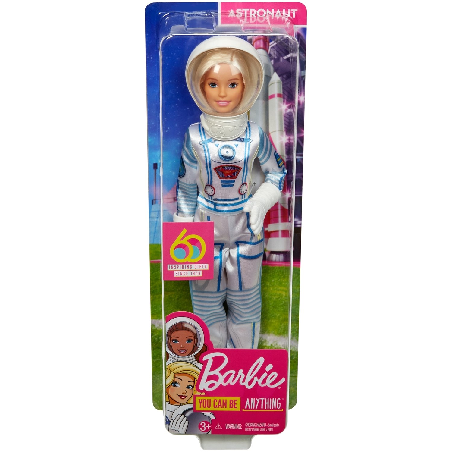 Кукла Barbie Кем быть? Астронавт, 29 см, GFX24