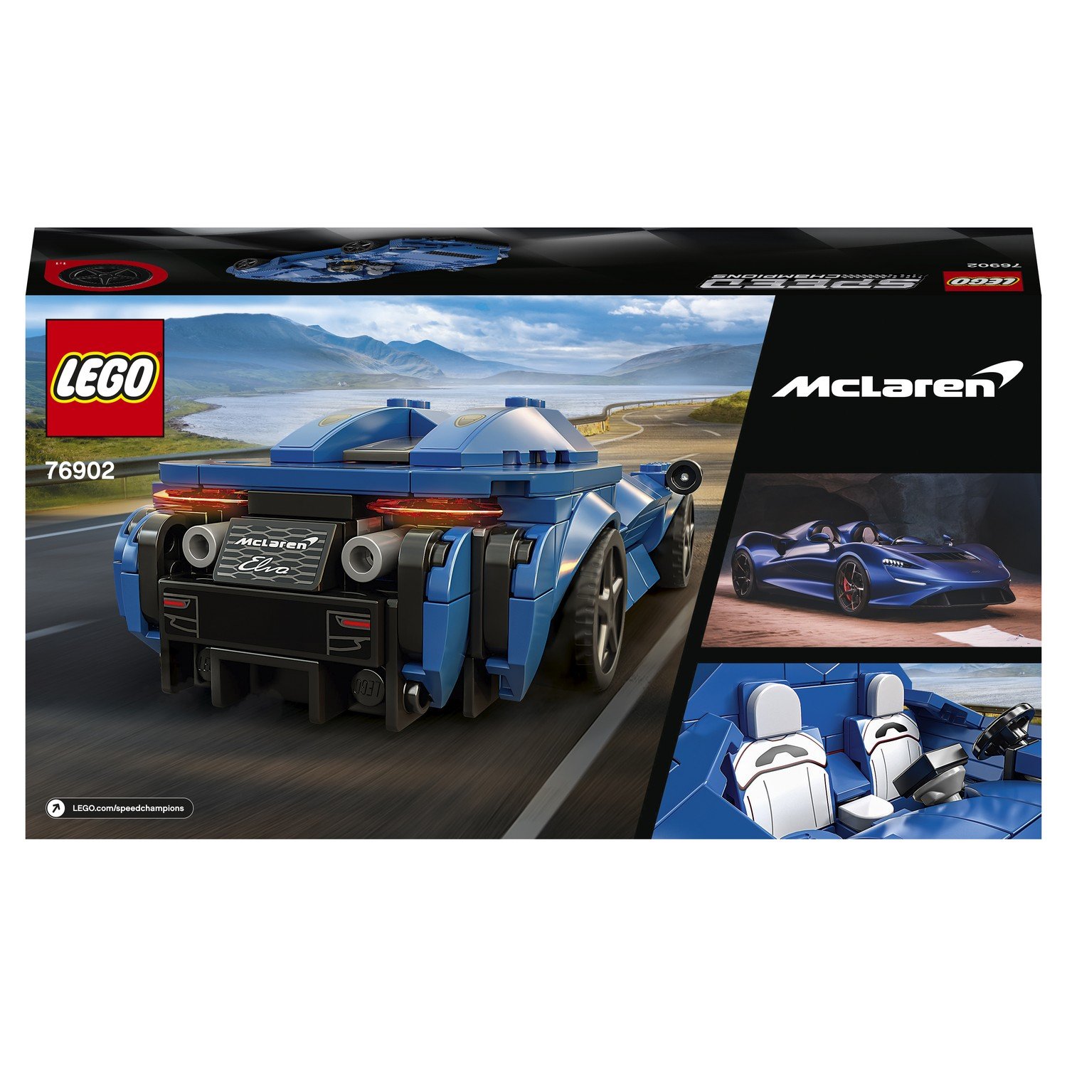 Конструктор LEGO Speed Champions 76902 McLaren Elva