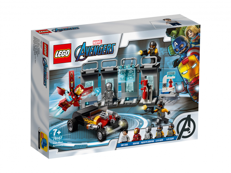 Конструктор LEGO Marvel Super Heroes 76167 Avengers Арсенал Железного человека