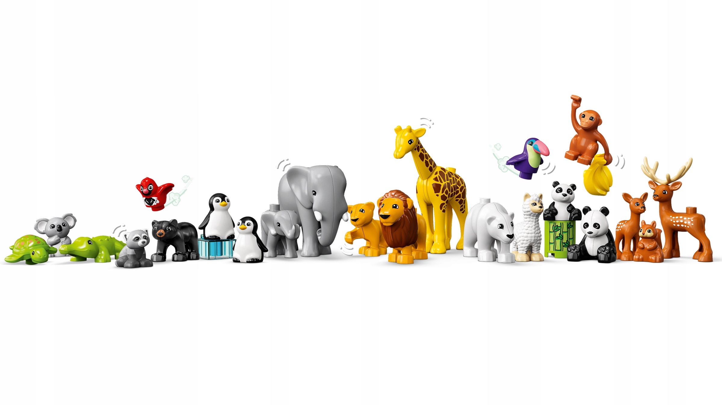 Конструктор LEGO DUPLO 10975 Дикие животные мира