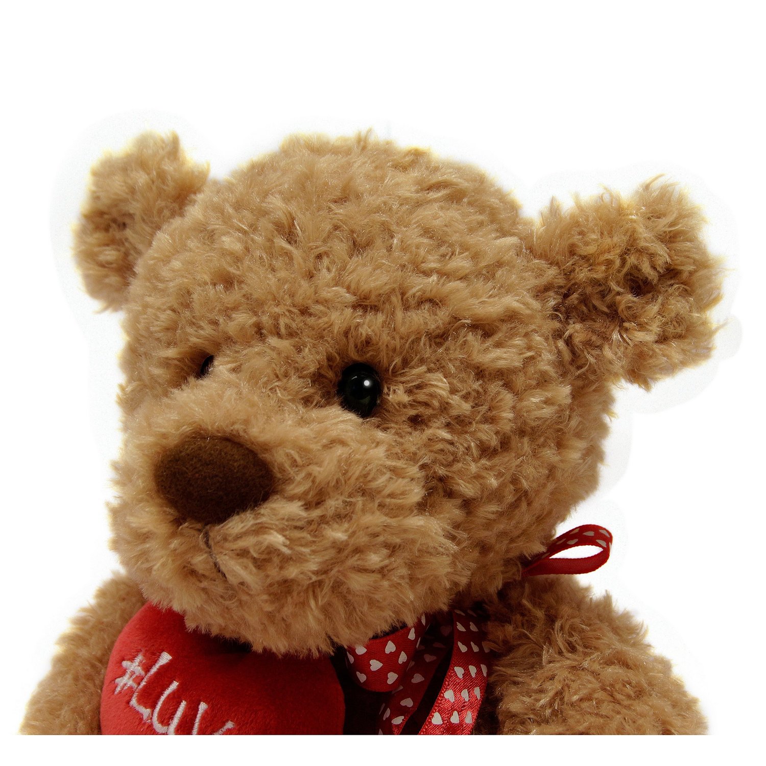 Мягкая игрушка Aurora Медведь с сердечком 151026A