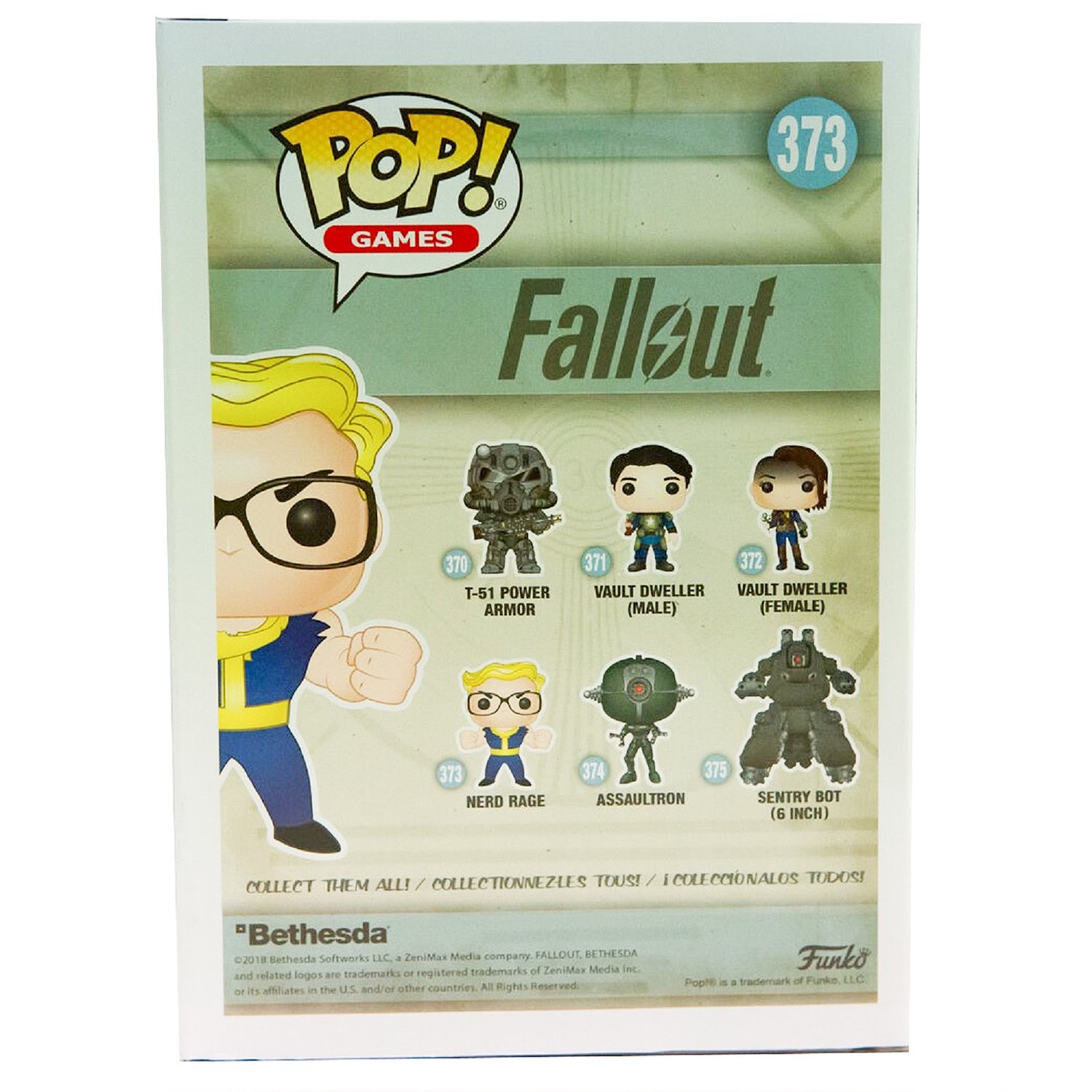 Фигурка Funko Pop vinyl Games Fallout Vault Boy Fun1819