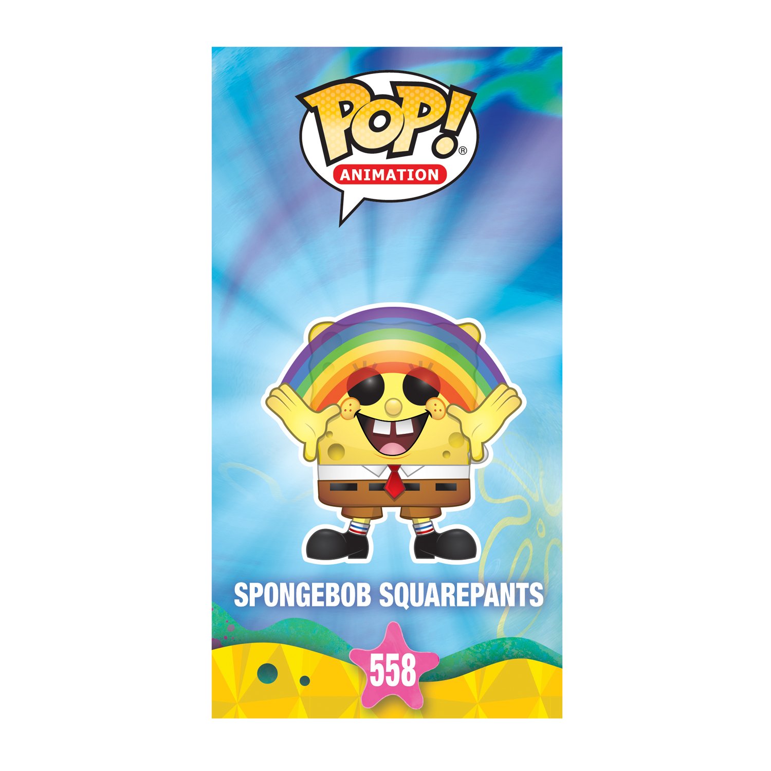 Игрушка Funko Pop Vinyl Spongebob rainbow Fun2302