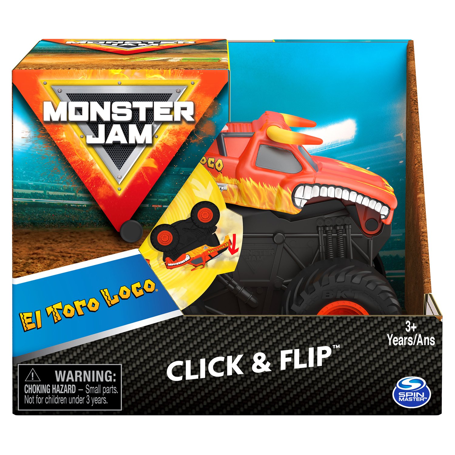 Машинка Monster Jam 1:43 El Toro Loco инновационная 6061556