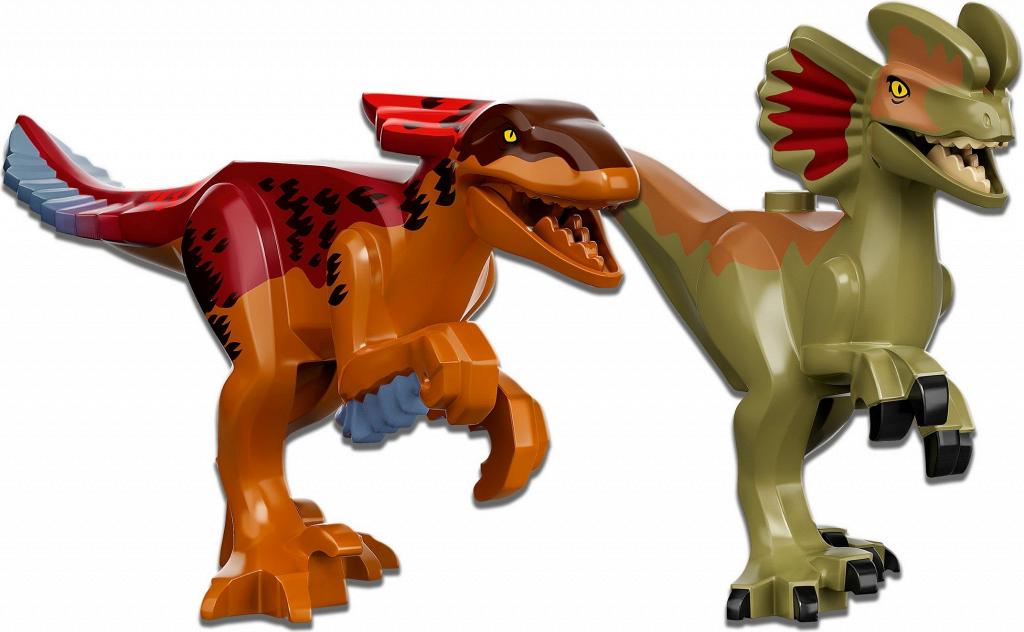 Конструктор LEGO Jurassic World  76951 Транспорт пирорапторов и дилофозавров