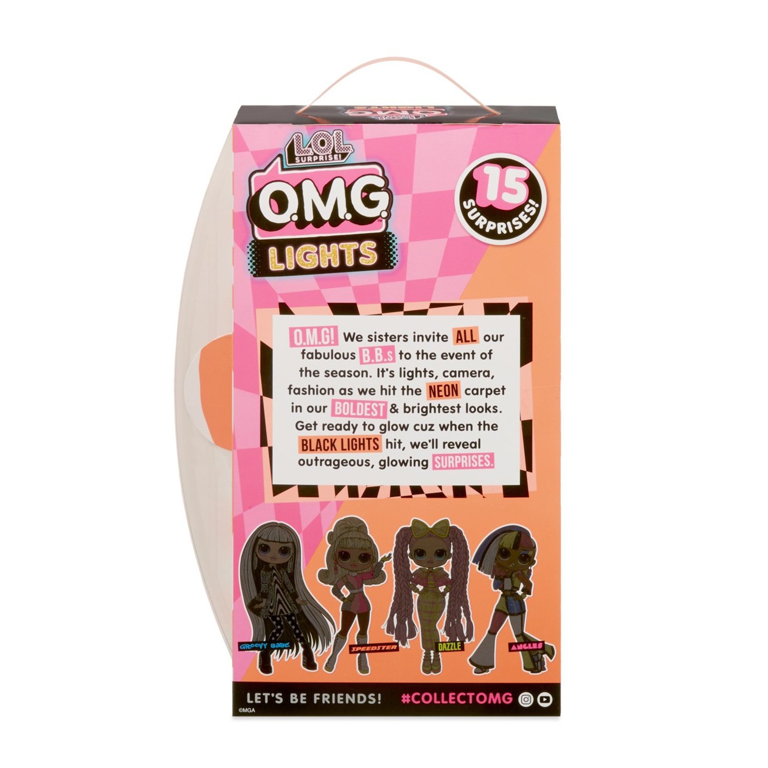 Кукла L.O.L. Surprise OMG Lights Series - Speedster, 565161