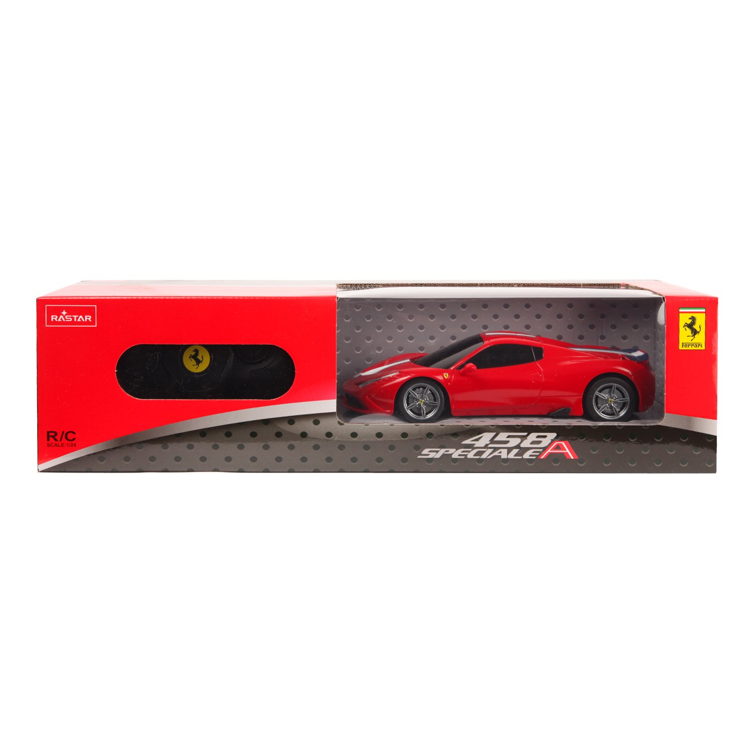 Машина Rastar РУ 1:24 Ferrari 458 Красная 71900