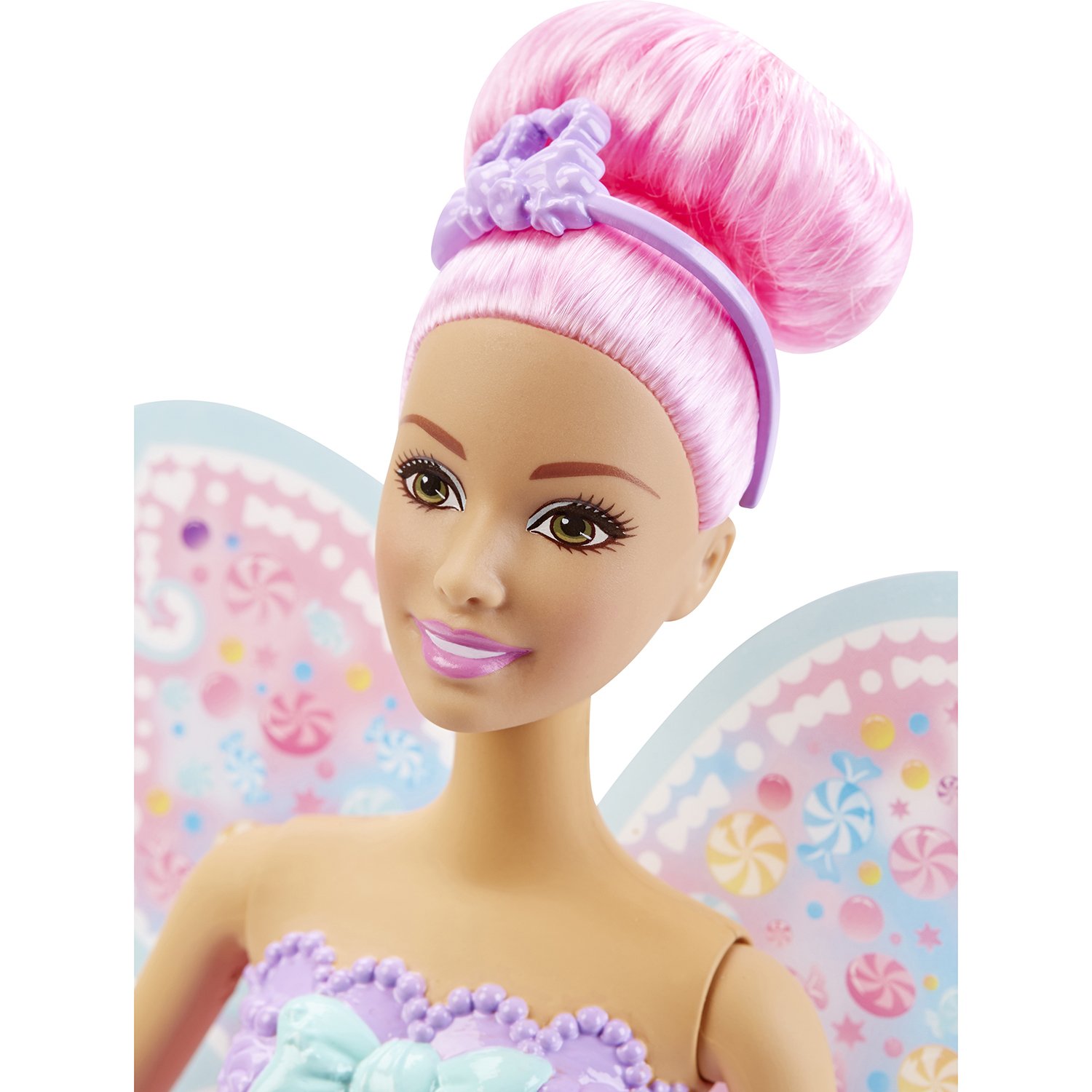 Кукла Barbie Фея Королевства конфет, 29 см, DHM51