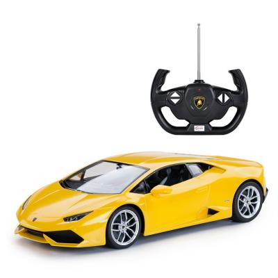 Машинка р/у Rastar Lamborghini LP 610-4 1:14 желтая