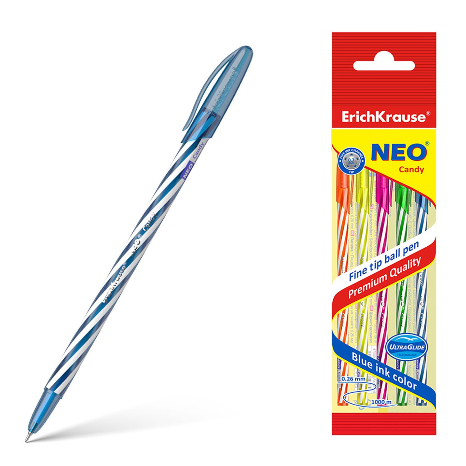 Ручка шариковая ErichKrause Neo Candy 47508