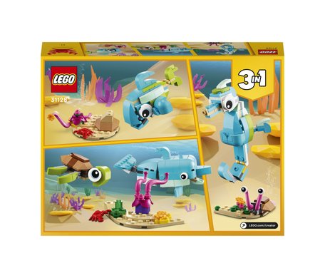 LEGO 31128 Creator 3 в 1 Дельфин и черепаха