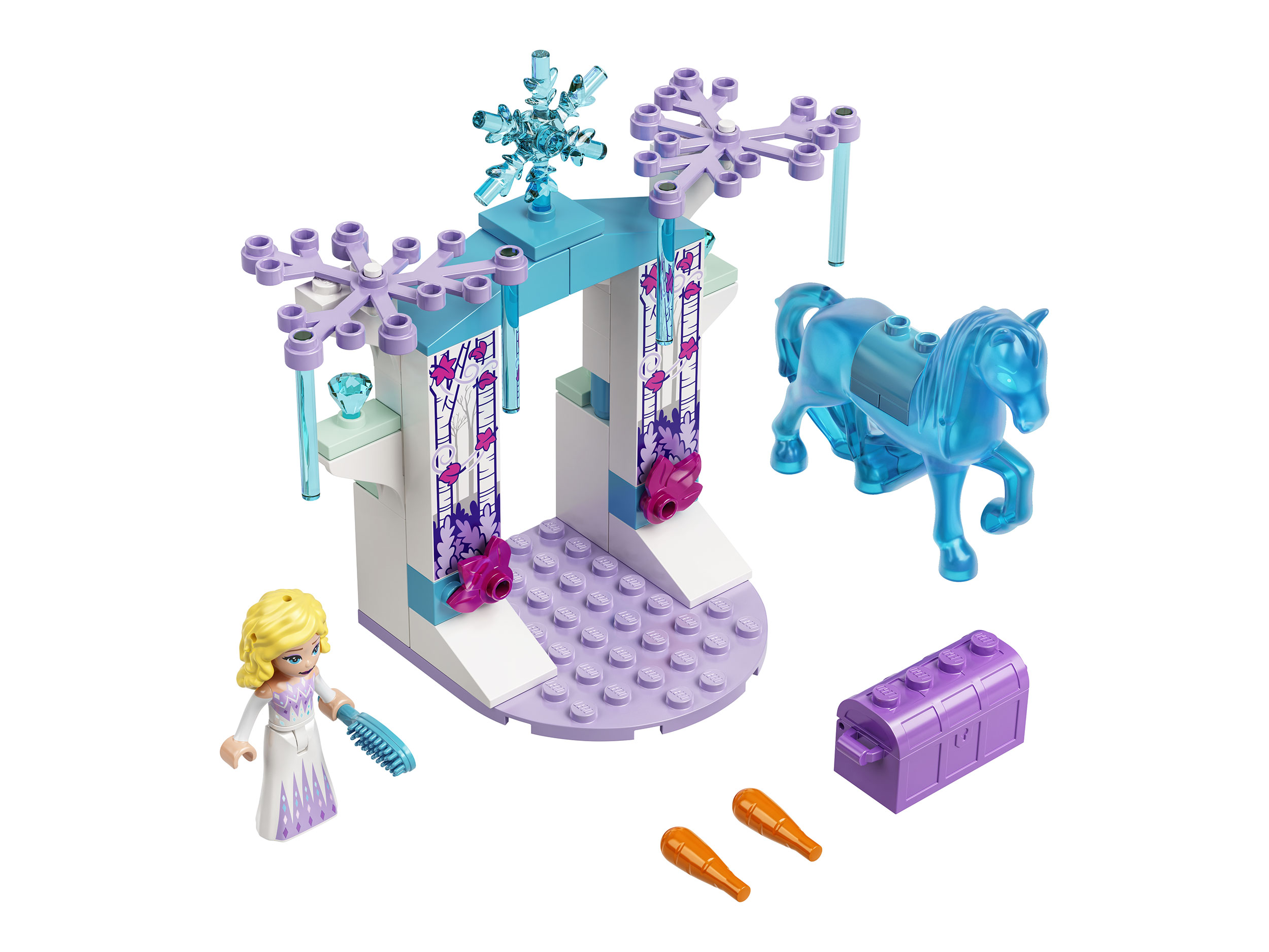 Конструктор LEGO Disney 43209 Ледяная конюшня Эльзы и Нокка