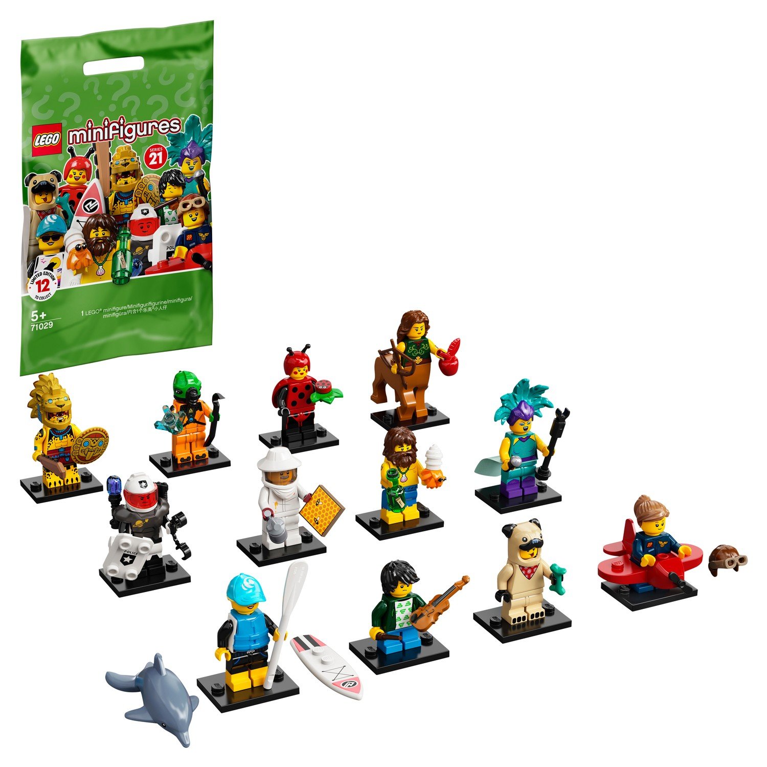 Конструктор LEGO Collectable Minifigures 71029 Серия 21