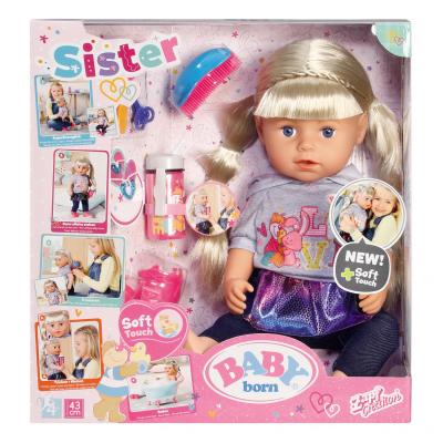 Интерактивная кукла Zapf Creation Baby Born Сестренка-Модница 2019, 43 см 824-603