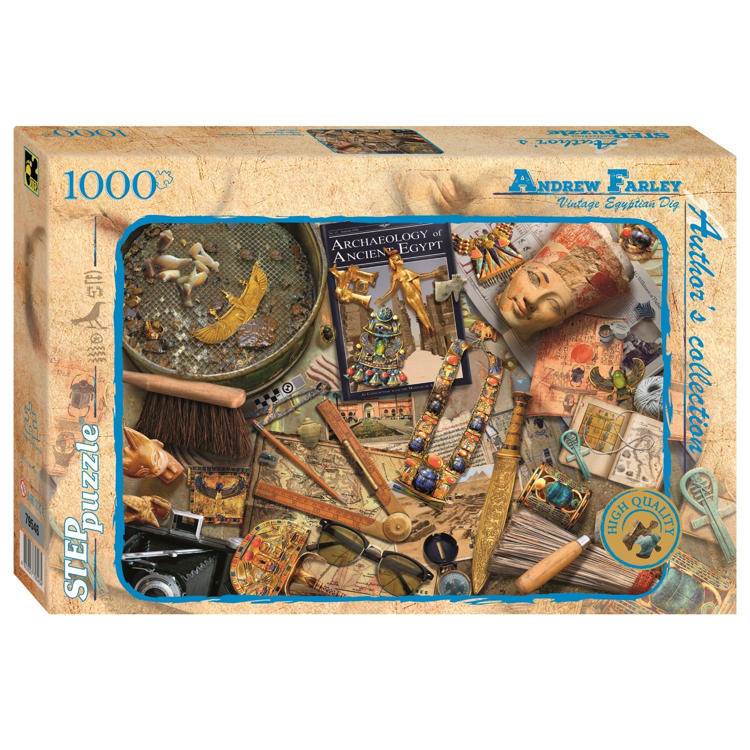 Пазл Step Puzzle Старинные египетские артефакты 1000элементов 79546