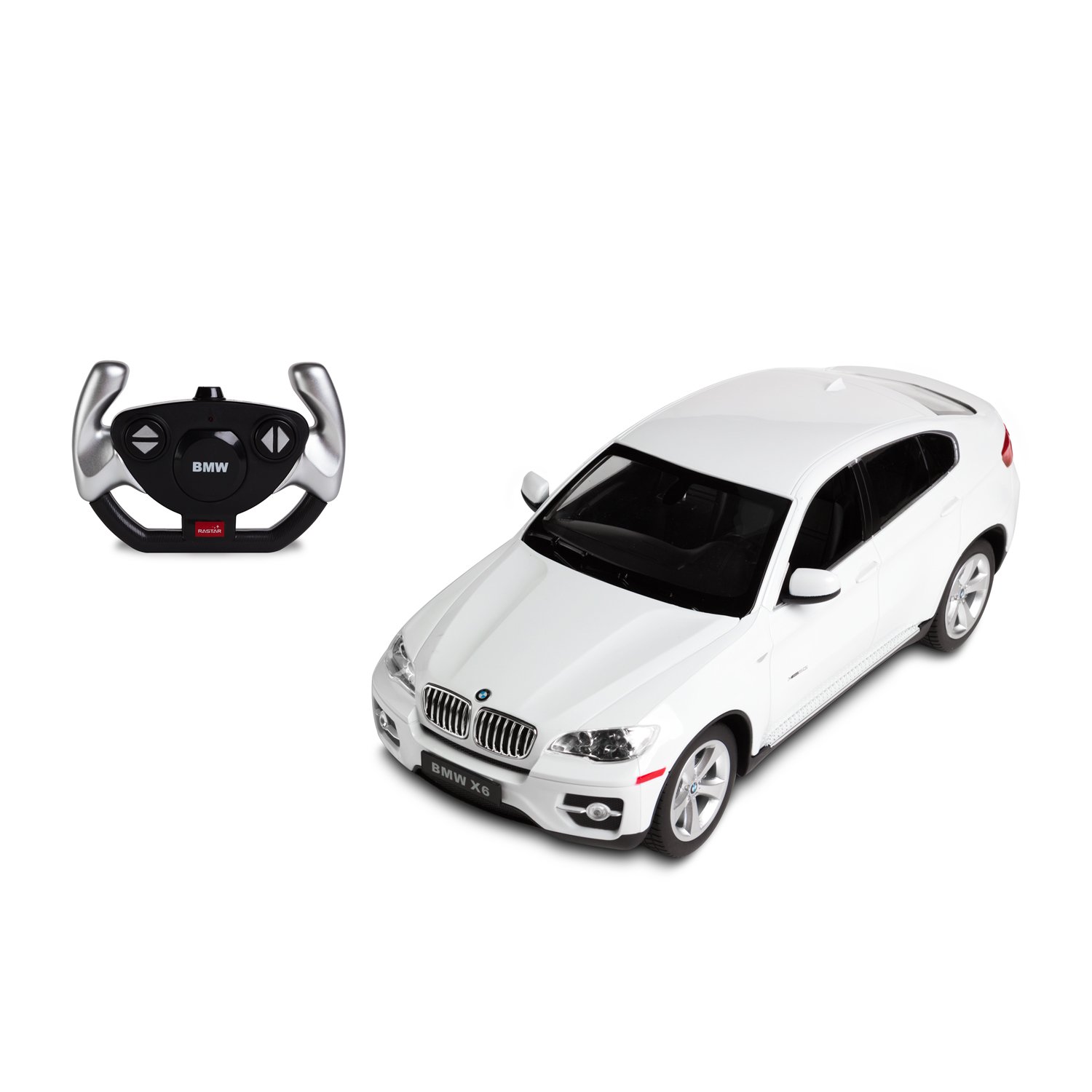 Машина радиоуправляемая Rastar 1:14 BMW X6 Белая