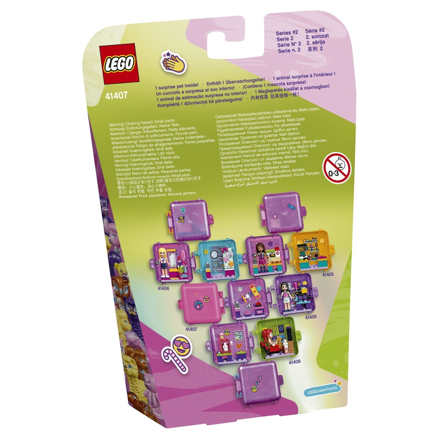 Конструктор LEGO Friends 41407 Игровая шкатулка Покупки Оливии
