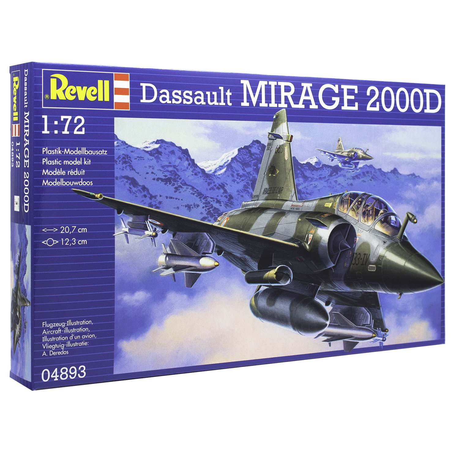 Сборная модель Revell Штурмовик Mirage 2000D