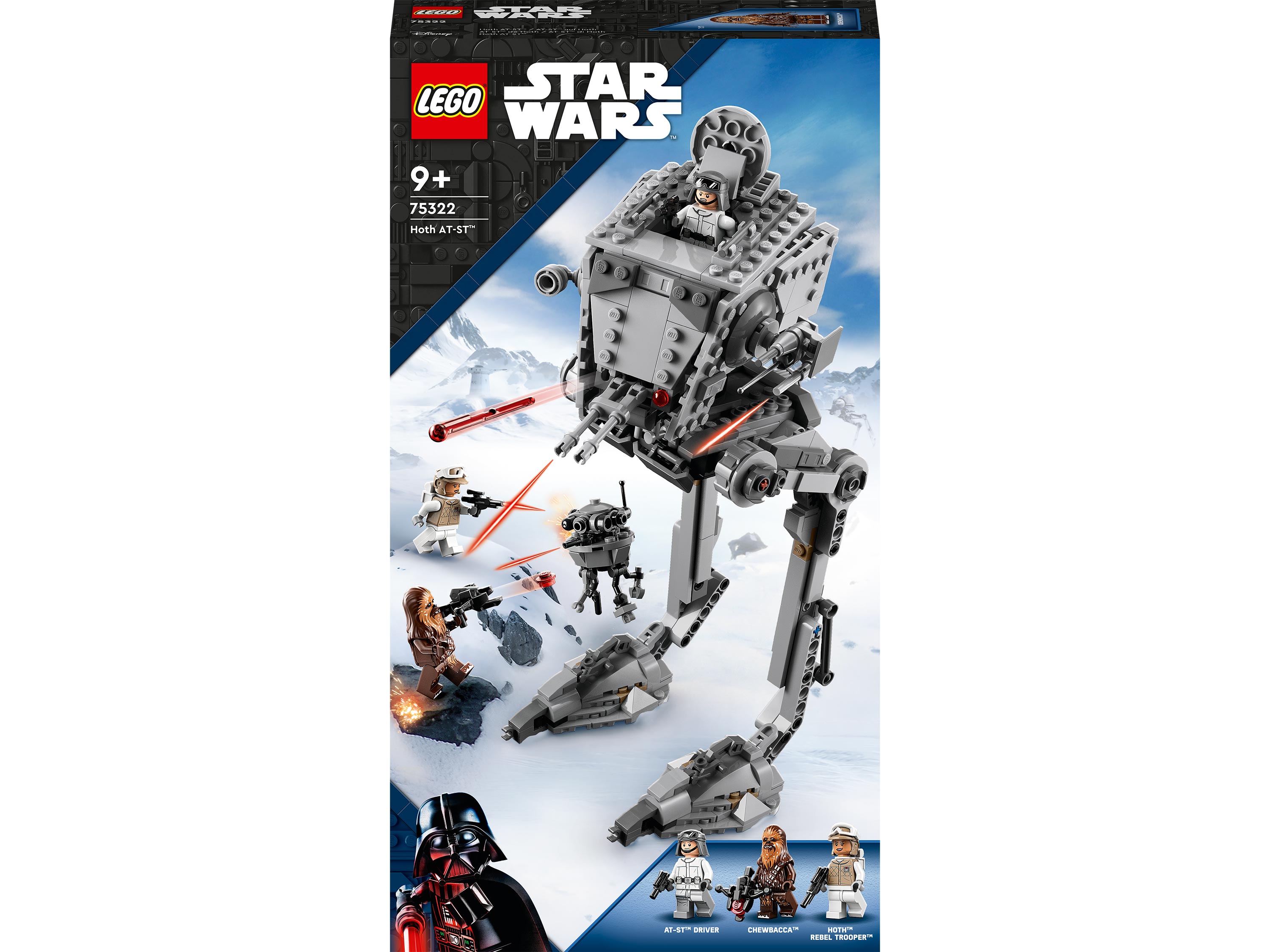 Конструктор Lego Star Wars 75322 AT-ST на Хоте