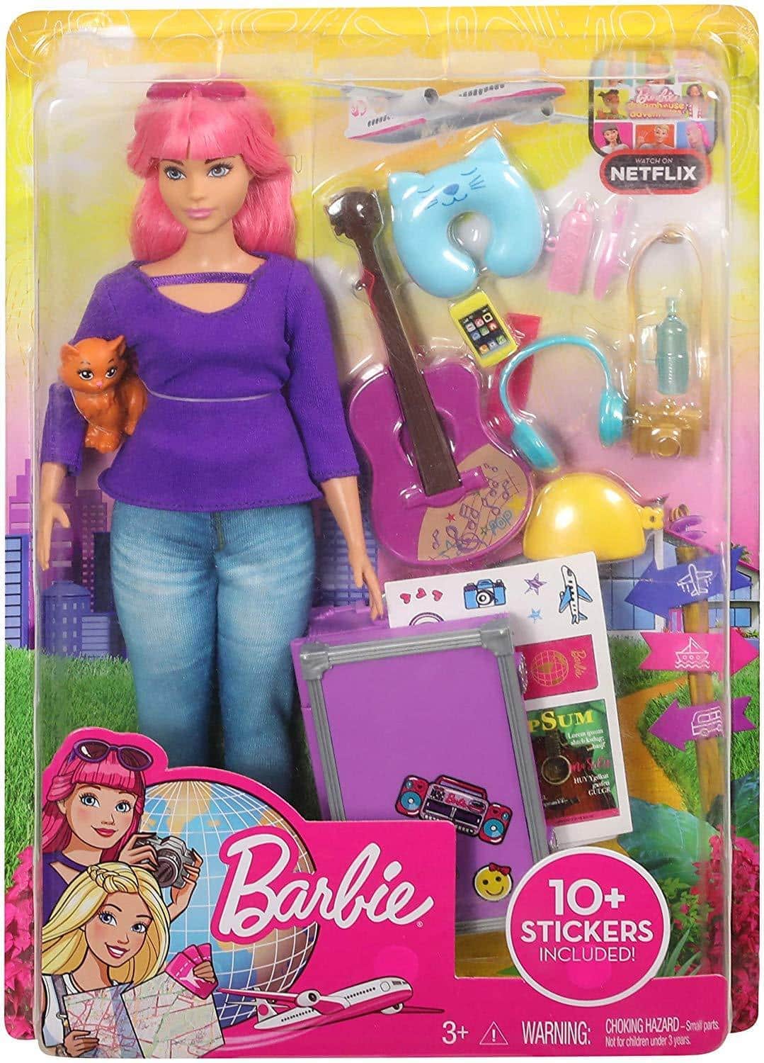 Кукла Barbie Путешествие Дейзи, 28.5 см, FWV26