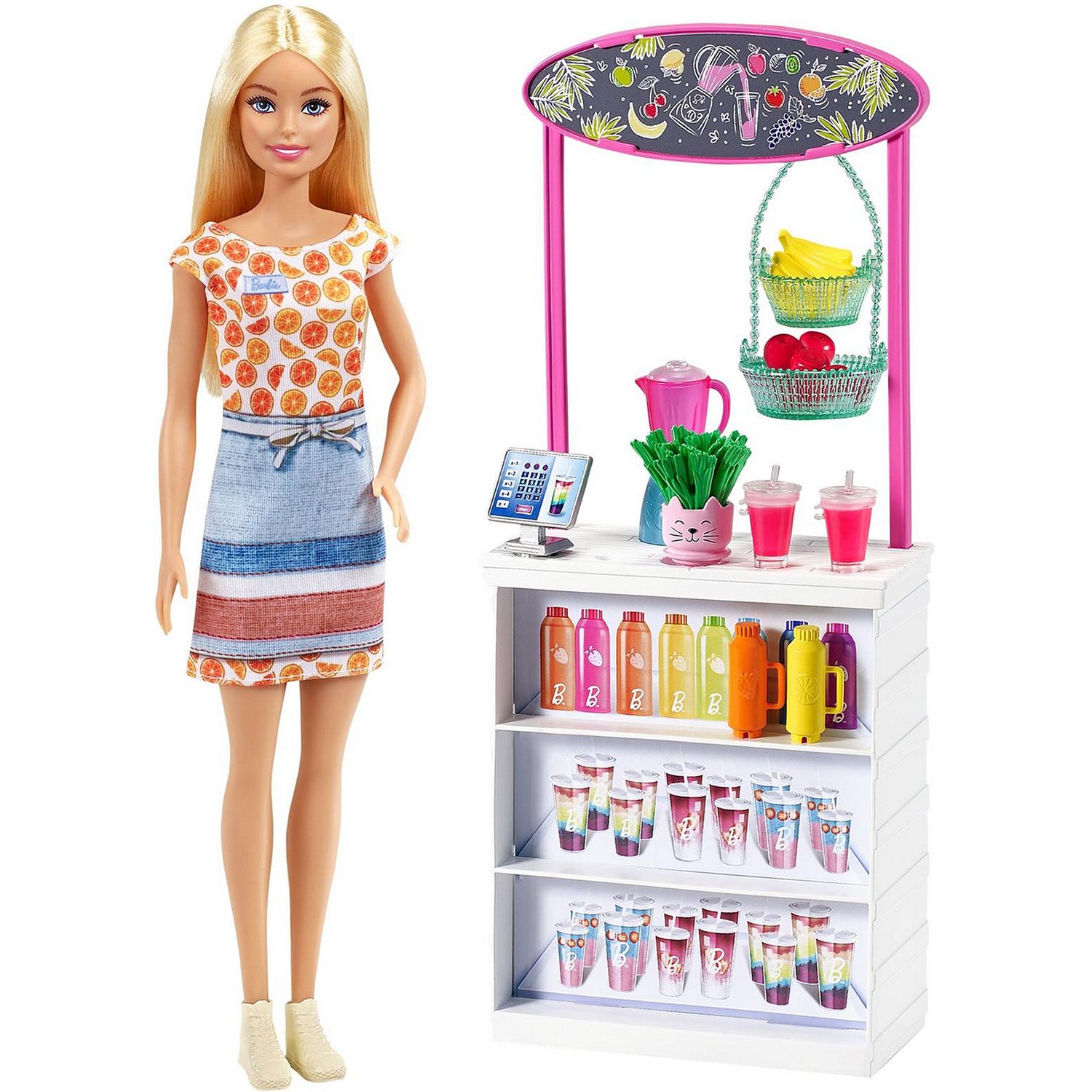 Набор игровой Barbie Смузи-бар GRN75