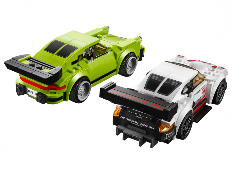 Конструктор LEGO Speed Champions 75888 Porsche 911 RSR и 911 Turbo 3.0