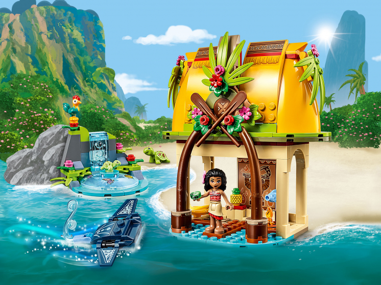 Конструктор LEGO Disney Princess 43183 Дом Моаны на затерянном острове